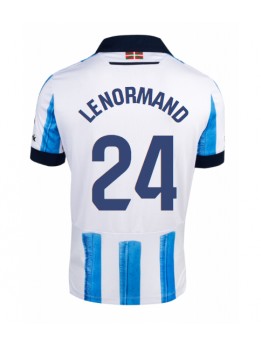 Real Sociedad Robin Le Normand #24 Heimtrikot 2023-24 Kurzarm